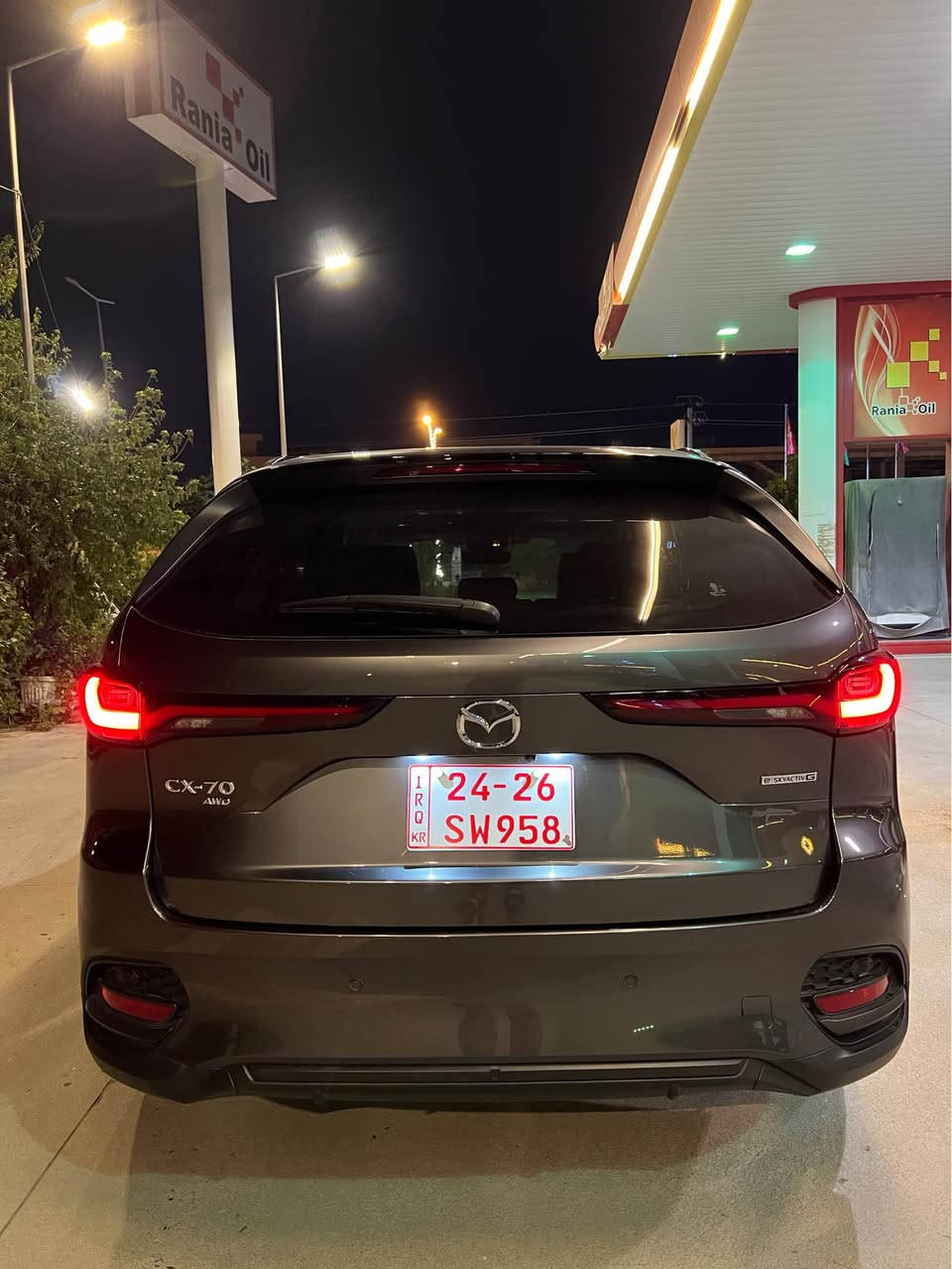 Mazda CX70 2025 GSL
بزوێنەری ٦ پستنی ٣.٣ی تۆربۆی مایلد هایبرید
مواسەفات( بەسمە حاسە ڕاداری پێشو پشت ئاوێنە ئیشارەت و کارەبای و هیتەر،حاسە سوکان هیتەر وکوشن کارەبایی و جلد و هیتەر ئۆت و هۆڵد ئۆتۆ ستارت ستۆپ تحدید سورعە خەتی جادە ٣ مۆدی لێخوڕین نۆڕماڵ و سپۆرت و ئۆفۆرد برێک بەسمە سڵاید تەبرید مەرکەزی لایتەکانی لیدن سندوق شەفت )زۆر مواسەفاتی تر ، هەر ٤ تایەی  نوێیە
یەک دەرگەی بۆیاغە نیو دەرگەش تحدیلە

سەیارەکە ژمارە کاتییە ٣ مانگی کاتی لەگەڵەو کاتی نەشکاوە
***********
*********** رانية, السليمانية
