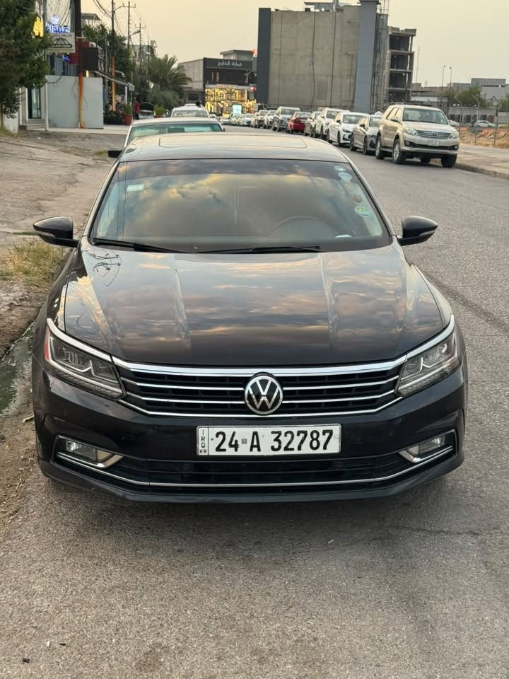 Passat sel vip 
2017 
18 turbo 
كلين بدون صبغ بدون دعم 
فول مواصفات اعلى فئة 
سيارة جاهزة بدون مصرف 
160mil

واتساب ***********
