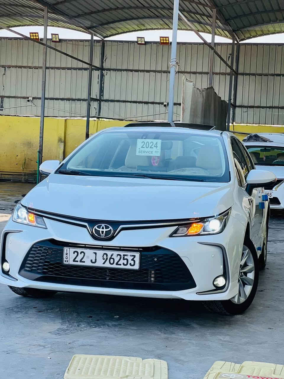 كورله 2024 خليجي ساز  جديددددة رقم اربيل هزه جديدة وسنويه جديدة  

تحكم استيرن فول 

فتحة سقف 

مري كهرباء واشاير بالمري 

لدات ولايت زنون 

محرك 1800 

بانزين فقط  

محرك وصدر وكير وتبريد ممتازة 

باقي المواصفات معروفه 

السياره جديدة وبدون صبغ  كفاله
السعر ١٨٠ بيه شويه مجال
الاتصال على هاتف +9647817428931

العنوان رمادي الانبار
