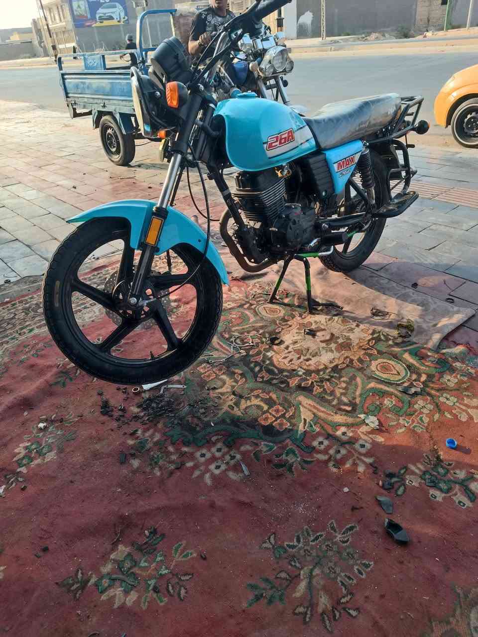 سلام  عليكم دايون نفخ للبيع موديل 2025 اوراق سكنر دراجه شوفتكم عينكم النضافه مكاني طويريج السعر مليون و250 وبيها مجال /‏‪***********‬‏
