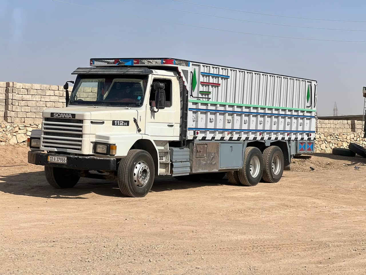 للبيع سكانيا 112
رقم نينوى انگليزي باسمي 
حصة گاز 
تخم تاير 
ويل 22ونص
دوشمه جديده 
السعر 200
الرقم ‭
***********‬

‭***********‬
