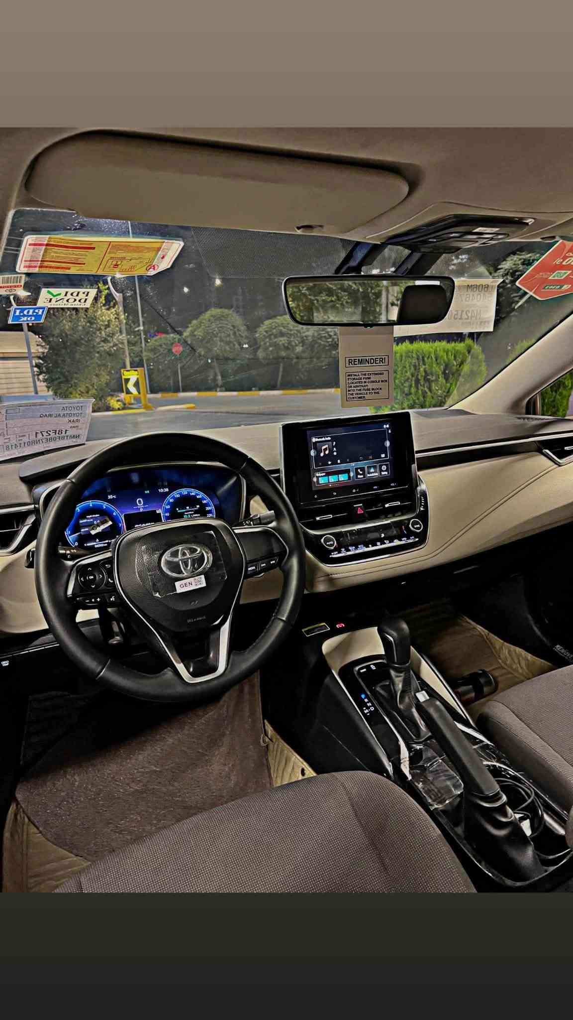 ‏Toyota corolla 2024
‏‎  کۆرۆلا 2023 مەکینە 18 
خلیجی سفری شەریکە 
سەیارەکە  زۆر جوان ماوەتەوە  سفرە سەیارەکە هیج نیە بێ  بێ بۆیاخ  يه ك پەڵە PDR هەیە 
‏‎   مواسەفات (، سڵایت ،.وایەرلێس ،،.کامیرە دواوە ،.  حەساس دواوە ؛ بەسمە ،.سیسمی کلیل زیرەک،. 
‏‎،.دیارکردنی خێرەی،.لایتی زینۆن دەبل ،.
‏‎ ،. ،.سیستمی دەنگی موکەبرە،.،. شاشە ،. ، ناو زەرد
‏،،، ،.eco  ,.بلوتوس ، ،
سەیارەکە سفرە هەموو گیانی بەشەرت مەکینە و گێر نەکراوەتەوە   تەحویل و  وەکالاتی بەشەرت بە ناو خۆمەوە
نرخی 176$ معامه له 
ژ.م ***********📞
