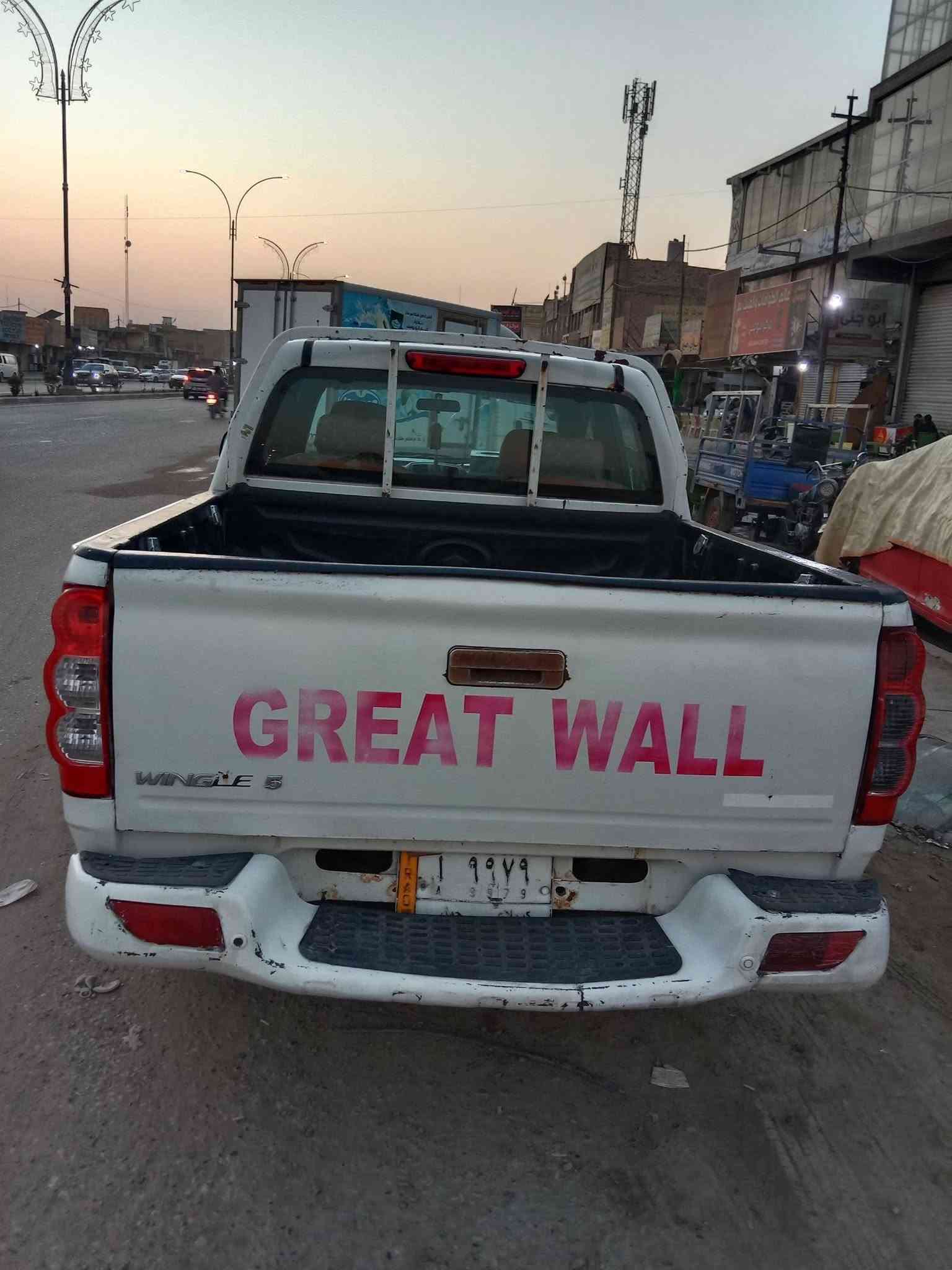 بيكب كريت ويل رقم كربلاء سنويه ل٢٨  موديل ٢٠١٣مكفوله من الضربه والتبديل كير ومحرك وتبريد وحداديه مكفولات تخم تايرات موجوده بالحله حي نادر سعر ٥٥ وبيه مجال الاتصال ***********
