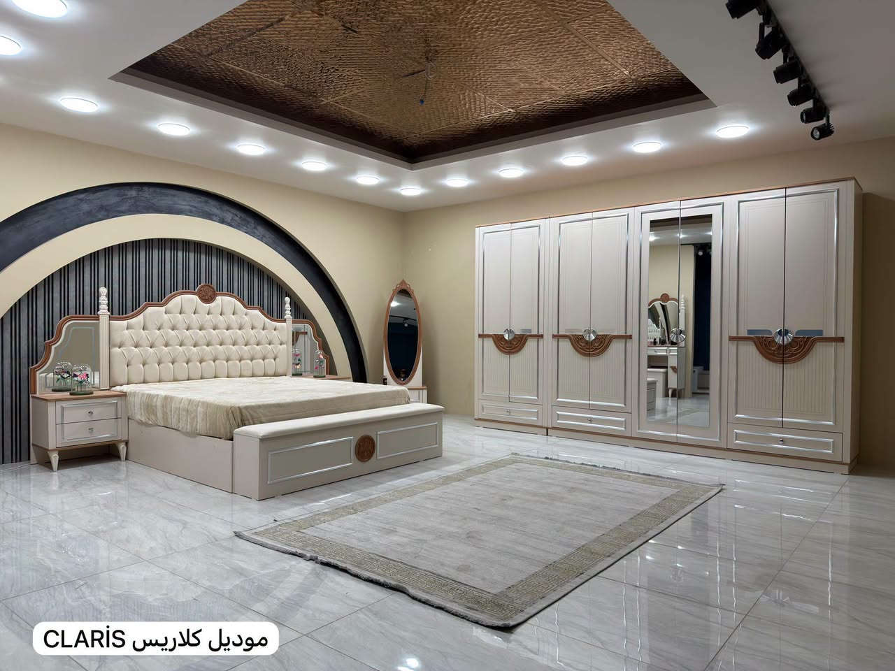 غرف نوم تركي • فخمه • موديل كلاريس