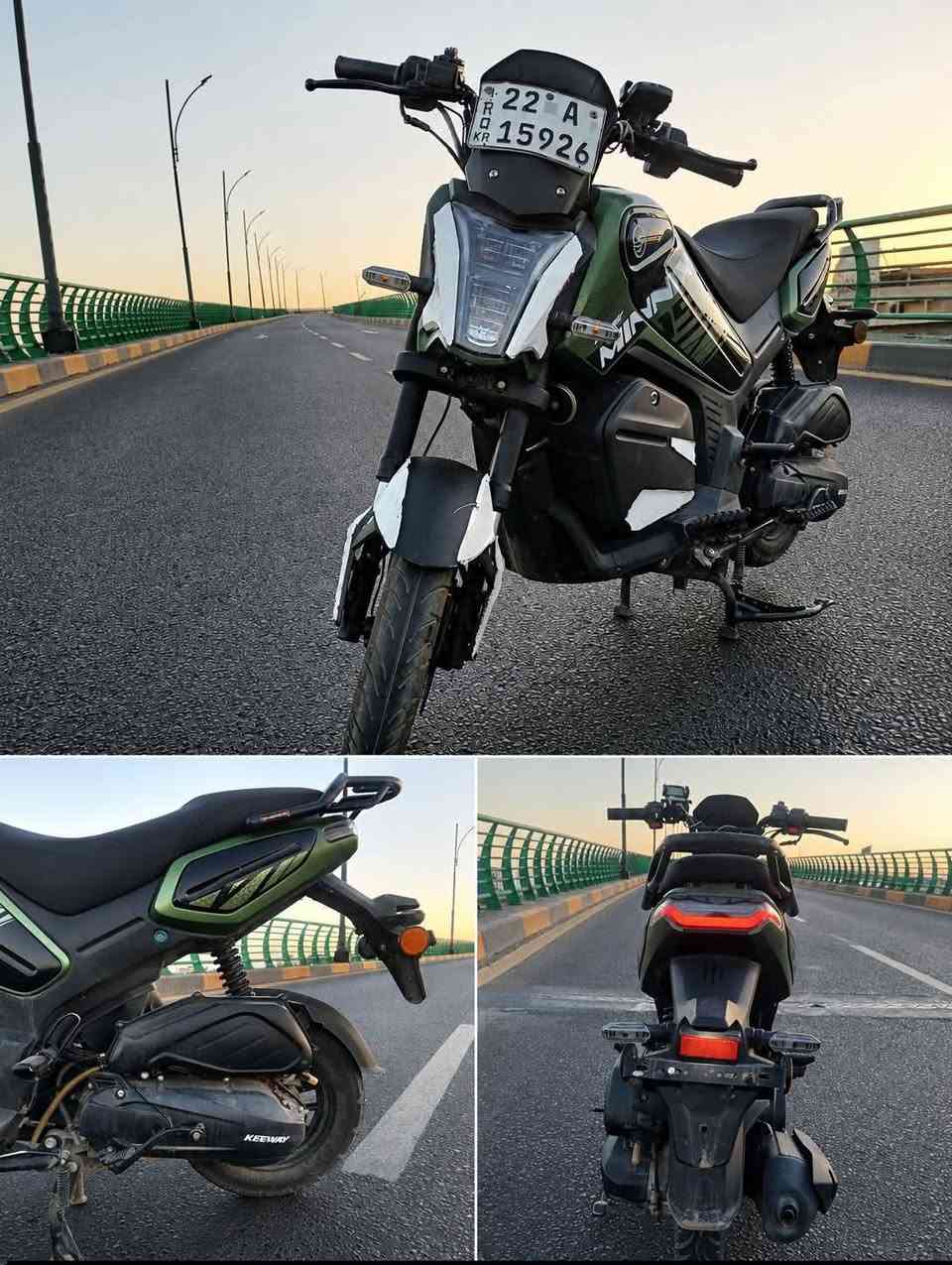 للبيع – Keeway Minix 150cc

🔥 دراجة Keeway Minix 150cc للبيع

- المحرك: 150 سي سي
- الحالة: ممتازة وجاهزة للاستخدام
- اللون: أخضر وأسود
- الموقع: البصرة
- السعر: 1.700.000 دينار عراقي
- 📞 للتواصل: ***********

الدراجة نظيفة والاستعمال خفيف، والمعاينة خير دليل. السعر قابل للتفاوض بالحدود المعقولة للجادين فقط.

( الدراجة واصله سعر أعلى من المعروض 
وماببعت بسبب بعد المسافة
ومحتاج فلوس باشد حاجة)
