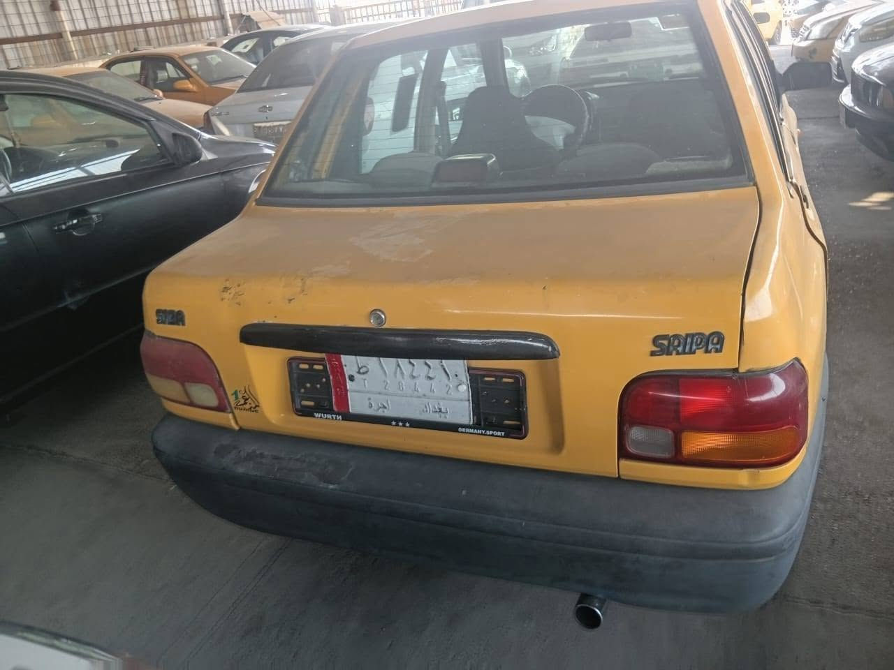 بيع مستعجل ..  السعر 17 $ ورقة وبيها مجال 
سايبا موديل 2010 محرك وكير شرط 
هيئة وغرامات صفر مشروع وطني شرط التحويل الشرعي بالموصل الايسر 
شواصي شرط طخم أمامي خلفي جديد كهربائيات كلها شغاله 
سيارة جاهزة 
العنوان موصل الأيسر 
‏‪***********‬‏
‏‪***********‬‏
