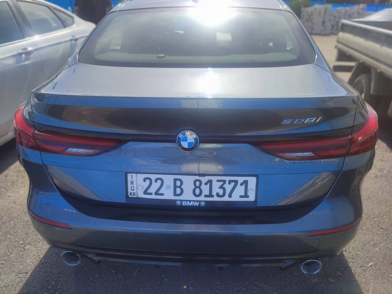 سلام عليكم 
228i 2021 السعر 185 و بيها مجال 
ماشيه 63 الف كيلو 
السياره فول مواصفات 
بانوراما 
مري شفط 
عدادات دجتال 
شاشه جبيره 
رادار امامي 
رادرات نقط عمياء 
انارة داخليه مع الوان 
مكينه 2000 توين بور توربو 
حادثها موضح بالصور 
ايرباك ما طاك بونيد مبدل نفس اللون و جاملغ سكن صبغ 
بدون دواخل بشرط مكينه بشرط كير بشرط صفر عطل 
*********** 
مكان السياره اربيل أربيل, العراق

نص مكتوب في الصور:
- 49503152