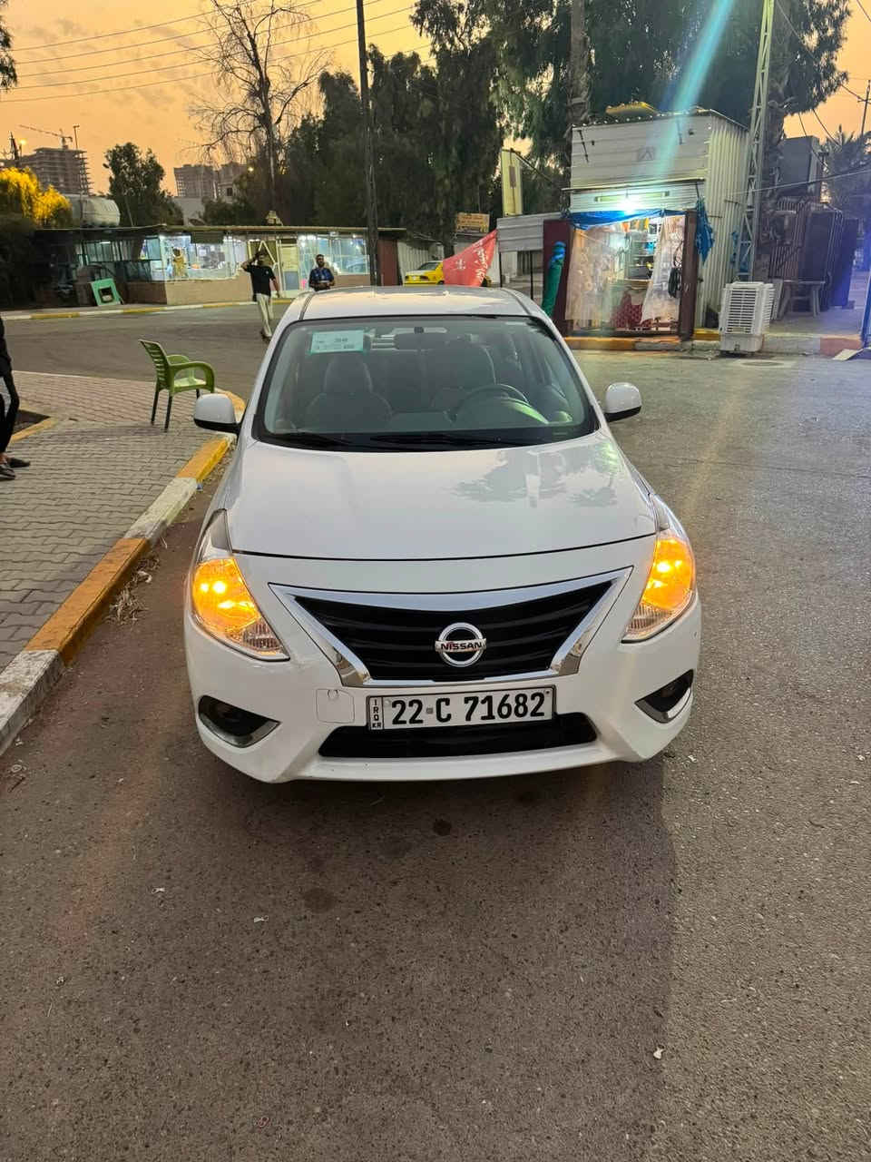 للبيع نيسان سني هندي ٢٠٢٢ رقم اربيل سنوية ورقم جدد تريد تحويل تريد وكالة ماشية ٨٢بيها طخة بالدعامية لخلفية وتعديل بالحوض وبالشاصي بس تعديل مكفولة من لصبغ ولتبديل كير مكينة تبريد كفالة تخم تاير جديد شاشة ايباد سيارة حلوة وناعمة السعر ٩٦ وبيها مجال مكاني بغداد مصفى الدورة ***********
