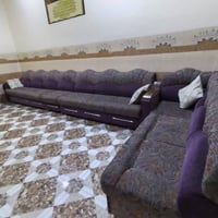 قنبات خشب عراقي • ٧ متر • كوشات وغطا