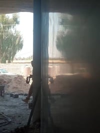 خلفات جص • لبخ ونثر • قرب الشعب