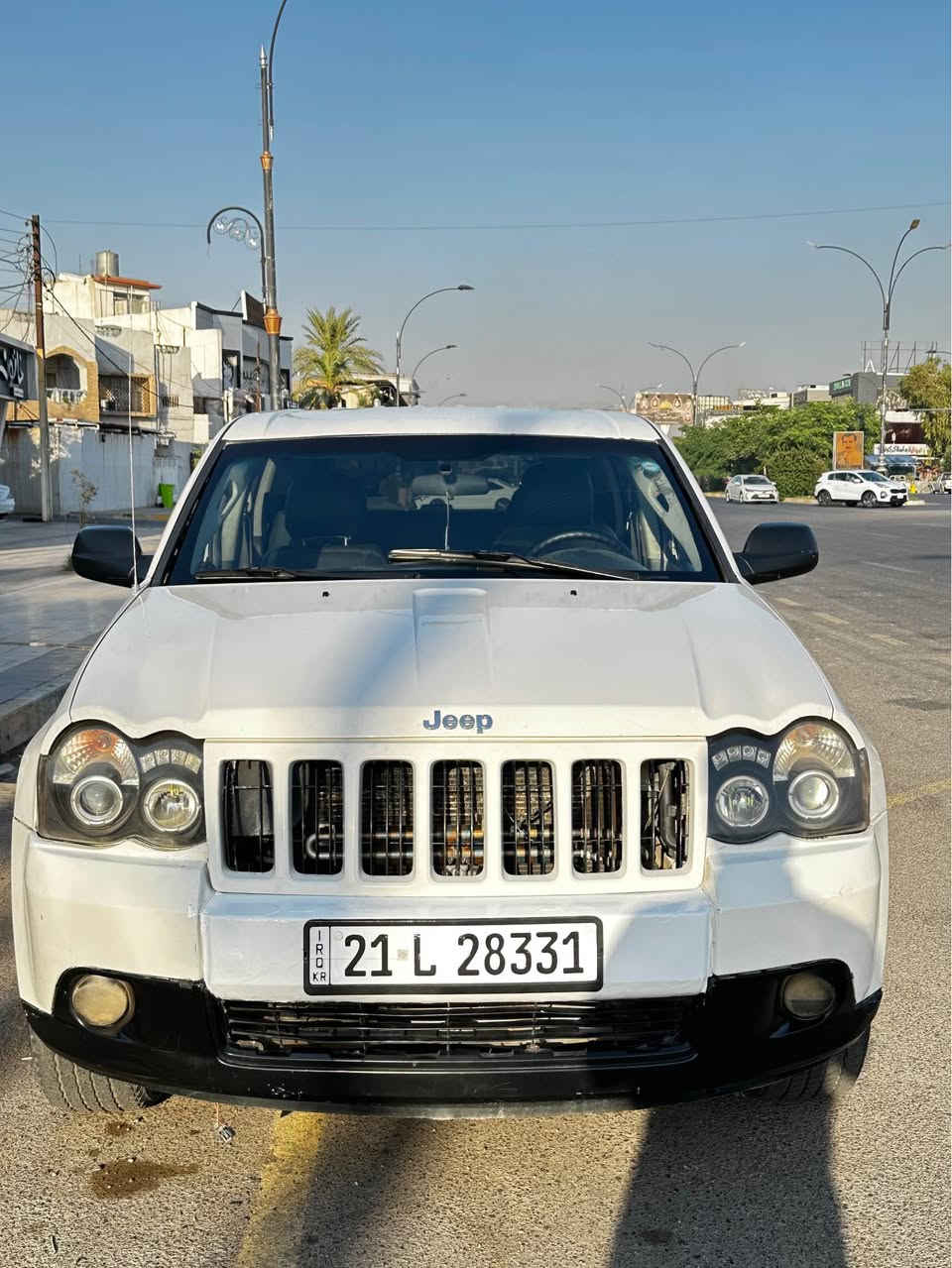 سلام علیکم 
جیب شیروکي 2008 دبل اکسل سیارة نظیفة صبغ ثخین رقم سلیمانیة سنوية جدد 2029 رقم جدید بلنسبة صبغ شبر جاملخ امامي  وشبر جاملغ خلفي طرف سکن بدون دواخل 
سعر:107 بي مجال 
لتواصل : 

*********** الحويقة, كركوك
