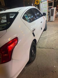 نيسان سني هندي بليته زركة موديل (19) ماشيه(215) السياره بيها جاملغ الخ...