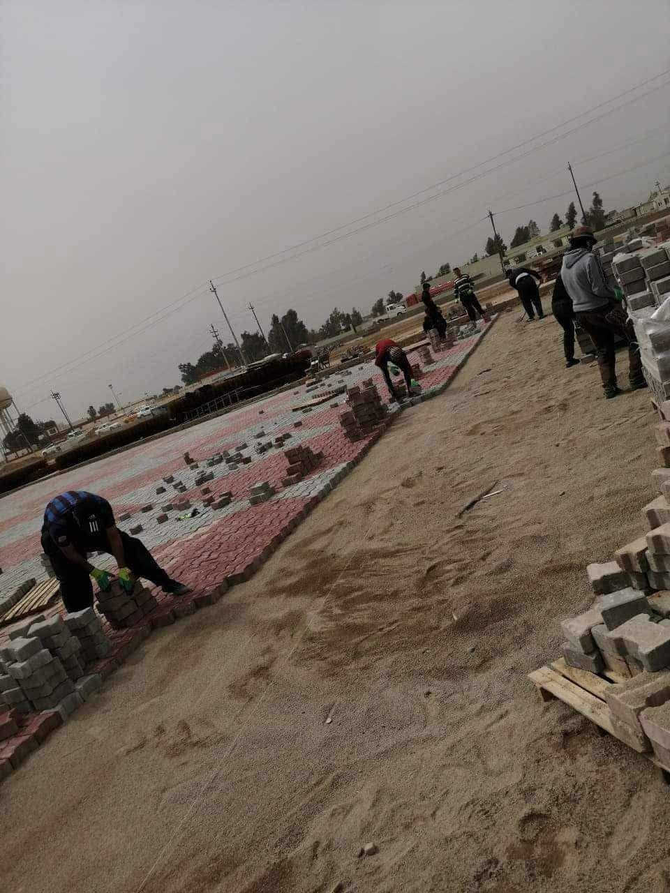 متوفر كادر عمل
نشتغل انواع الارصفه شوارع حدائق مدارس دوائر 
 ‏‪***********‬‏
