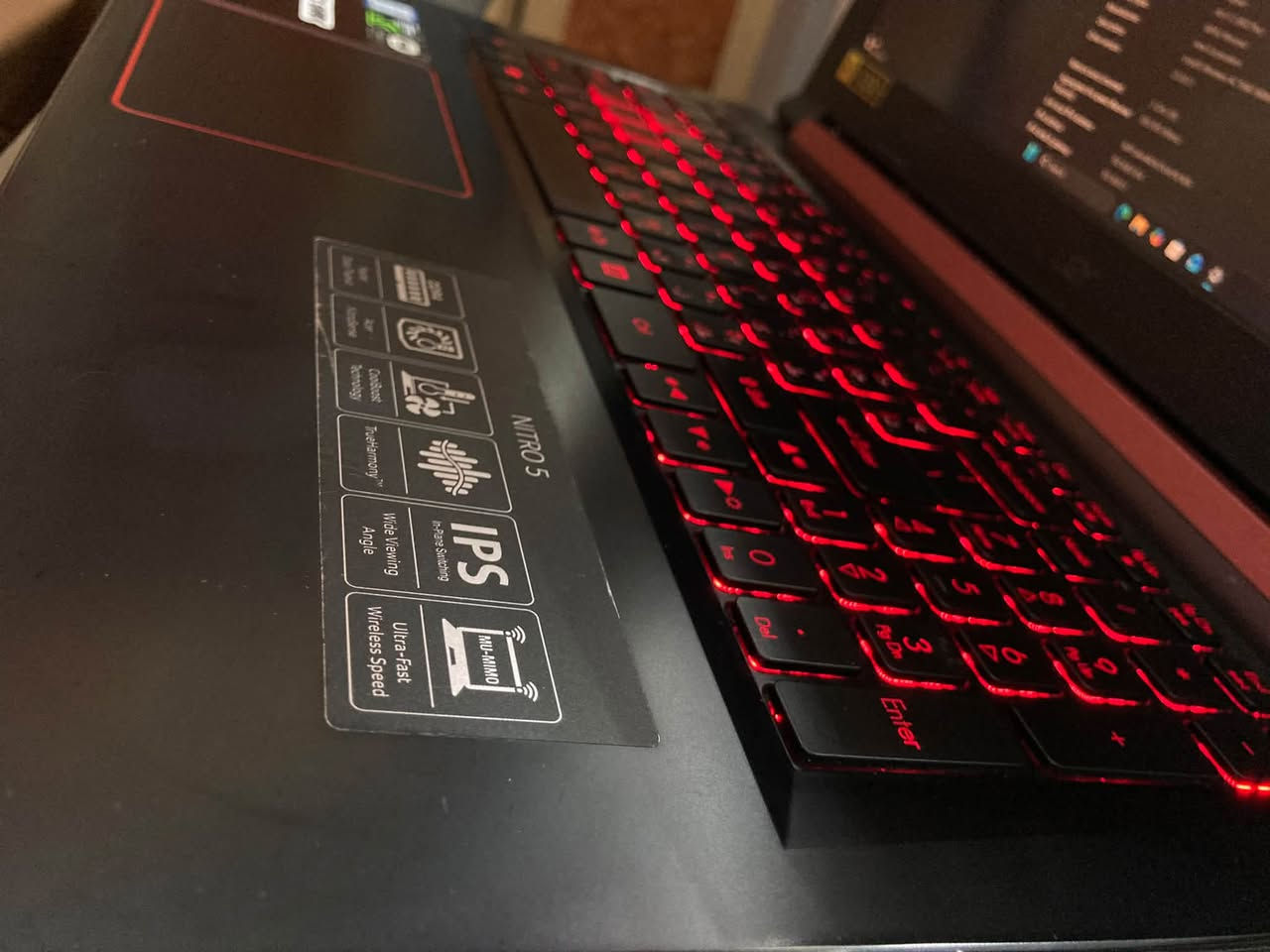 ايسر Nitro • GTX 1050 4GB • رام 16GB