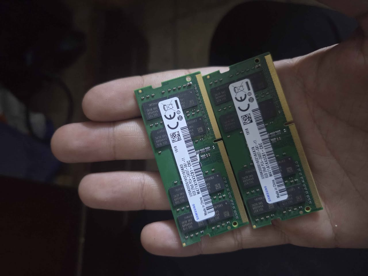 متوفر رامات ٣ اصليات ماركات عالمية جدد استعمال ايام
SanDisk 512
Adata 512
Teamgroup 512
اصليات مال العاب سعر الواحد ٦٥ الف قفل 
متوفر رامات لابتوب اصليات 2×8 ddr4 سامسونك قطعتين الواحد ٦٠ قفل ومتزفر قطعه كروشل ddr4 16g سعرة ١٢٠ الف بغداد الجهاد ماكو توصيل *********** بغداد, العراق
