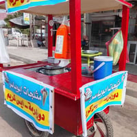عربانة+صفرية دوندرمة+حوض خشب للثلج ٤٥٠ الف رقم التلفون 07753557293