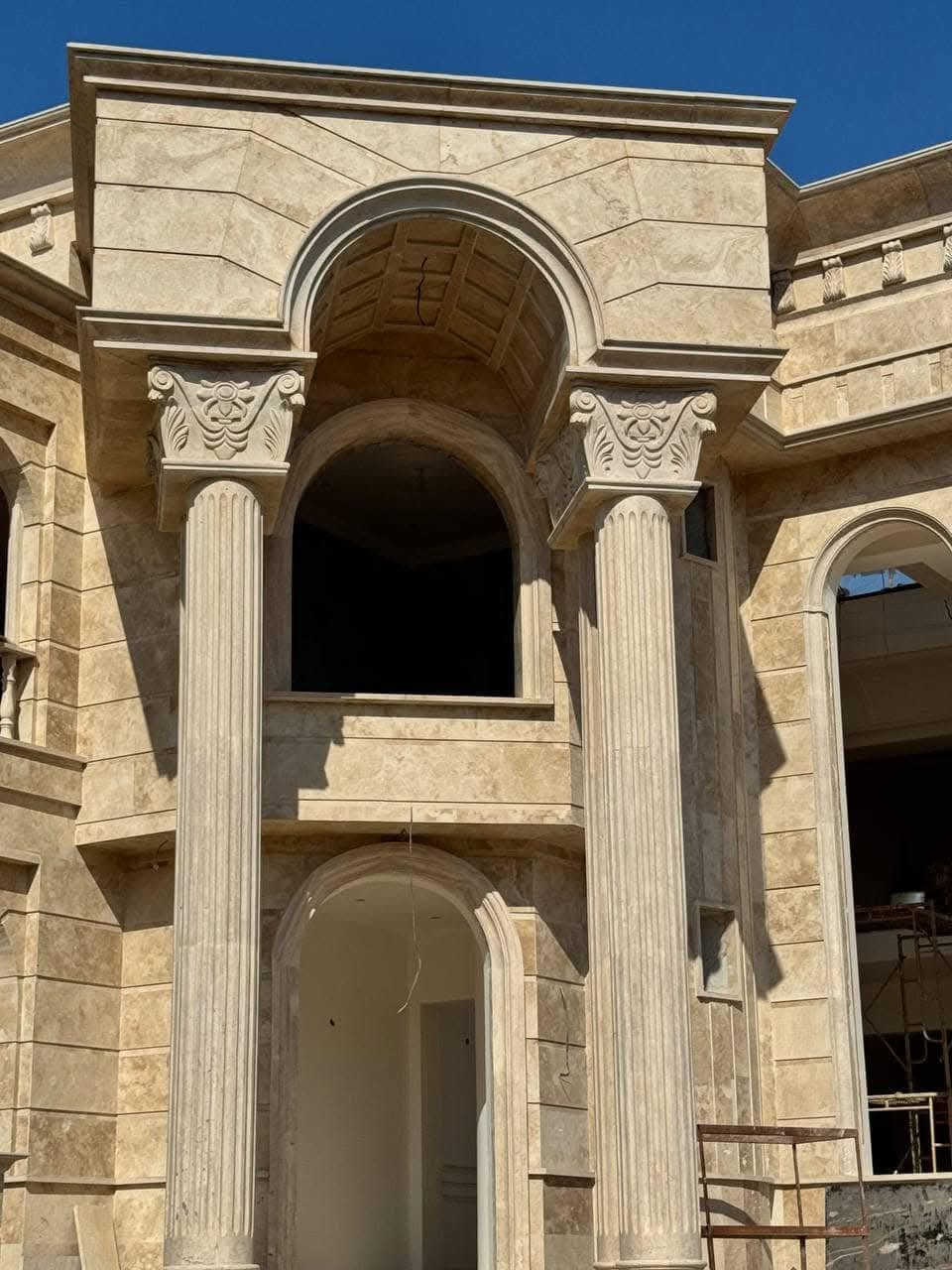 كادر متخصص في تنفيذ الواجهات المرمر بجميع الطرق والدزاين حسب طلب الزبون بأنسب الأسعار دقه العمل👷وسرعة الإنجاز✅ للاتصال و الاستفسار ***********
