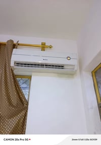 سبلت طن ونص كريه تبريد ثلج  غاز R22  اني اربطه الك بيدي  سعر 350  مكان...