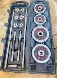 إعلان للبيع 🏋️ مصطبة رياضية + جنطة أوزان  • مصطبة رياضية بحالة جيدة. •...