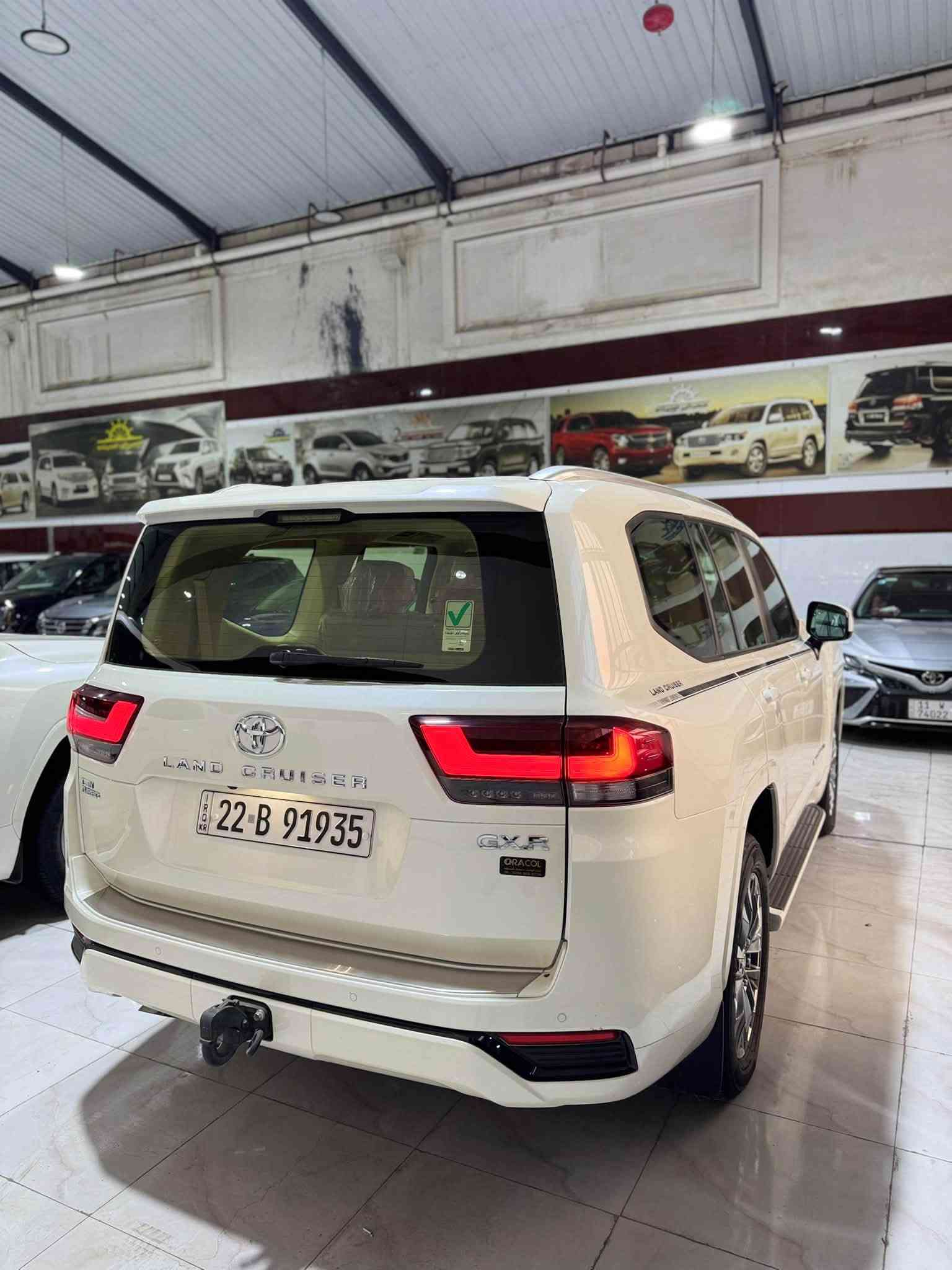 لاندكروز 2024ساز كفاله عامه ماشيه 25الف سياره اخت زيرو نضافه 100/100 مغلفه نانو GXR توين تيربو موصفات ساز لاستفسار ***********

