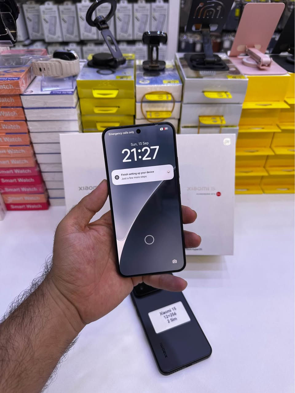 Xiaomi 15 🔥🔥
تەنها دوو دانە بەردەستە
لۆک لۆکە نموونە لە جوانی
ڕام 12GB.   زاکیرە 256GB
دوو سیم
کامێرەی 50 مێگاپێکسلە شەریکەی لایکا
کەلەی شەحنی 90 وات
کارتۆن و کامل ئەشیای لەگەڵە
نرخی 670 هەزارە

‎ئێمە لە تلگرام : https://t.me/Tmobile_yuu

‎هەموو پەیج و پلاتفۆرمەکانی ئێمە:https://takl.ink/T.mobile/
ژمارەی واتسەپ  ***********

‎ناونیشانی ئێمە:
‎تی مۆبایل - سلێمانی - بازاڕی حەمە ســور - پشت چایخانەی شەعب - دوکــانی ژمارە { 9 } 
‎دەستی دوو دوکانی ژمارە {20} السليمانية, العراق
