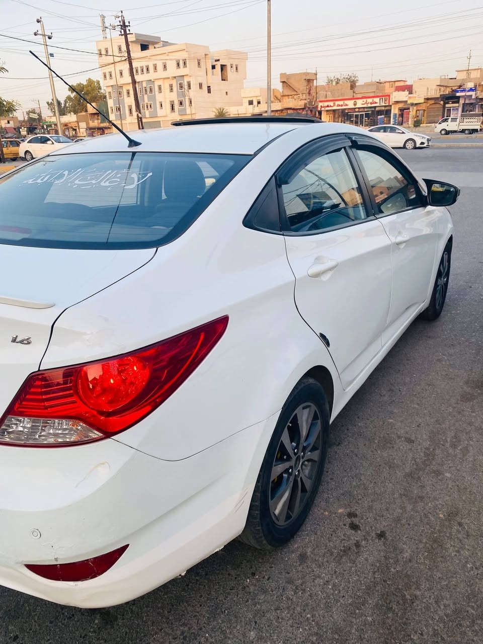 ⚠️ للبيع فقط بدون اقساط ومدا
السلام عليكم ❤
هوانداي اكسنت مضلع 📦
خليجي موديل 2014 😌
بسعر مابيها مواصفات بسعر دبدوب 😮⚠️
رقم اربيل دولي سنويه ارقام كلوجديد شرط تحويل فقط 🔹
فول مواصفات بس بدون بصمه 
فئة البلو 🔹
✅-فتحة
✅-خمس ويلكب كروم ☑️
-ABS📍
📍-تحكم ستيرن جهتين
📍شاشه وكامره
📍-نظامECO
📍-خمس تجاوي 
📍مضومه زيلون الانهار بيها 😮
📍فول السيارة عدا بصمه 📦
📍مكينة 16 بي صوت راجز شرط لاصرف لانفخ✅
كير ايتي المرغوب شرطط 🏧
الضرر بيها ربع بوند صبغ اثر ضاغطه وداير واحد صبغ بس بدون ضربه او داخل بشرط وجم مكان عل بارد ✅😮
السعر 103$ وبيها مجال قليل
مكان سياره موصل حي تحرير 
لتواصل *********** شراي يتصل✅
