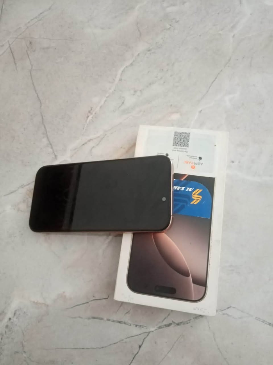 يالله
ايفون 16 pro max للبيع 
ذاكره 256 
بطاريه 94 
فول نظافه شخط مابي 
ضمان ماستر 
جهاز مفول ع آخر حبايه افحص وين مايعجبك 
كارتون وغراض كامله ملحقات 
تواصل ع الرقم هـ ***********
او ع الخاص
