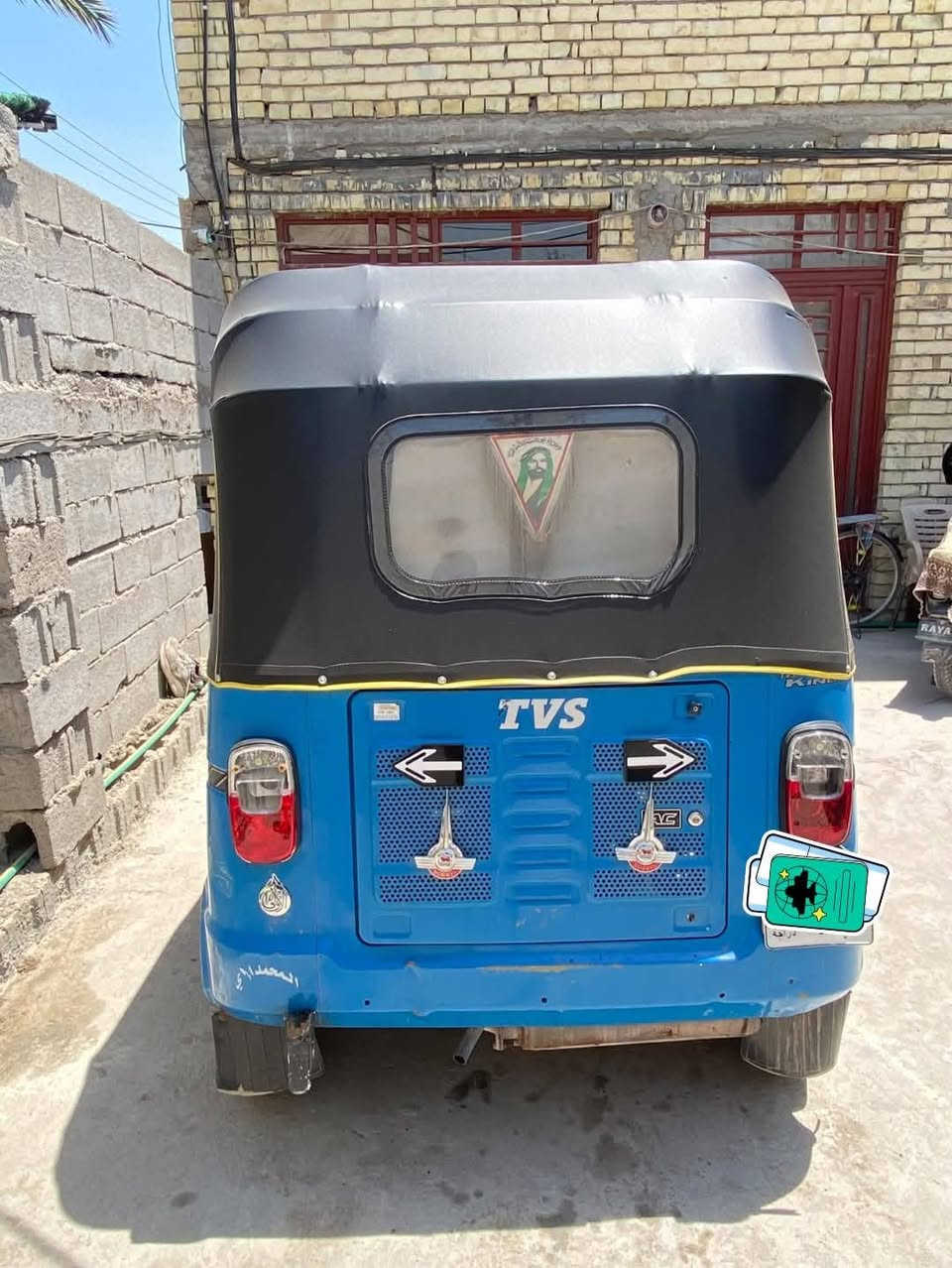 سلام عليكم تكتك TVS للبيع موديل 2021 رقم ميسان سعرها مناسب الشراي يتصل العماره حي الحسين  ***********⁩
