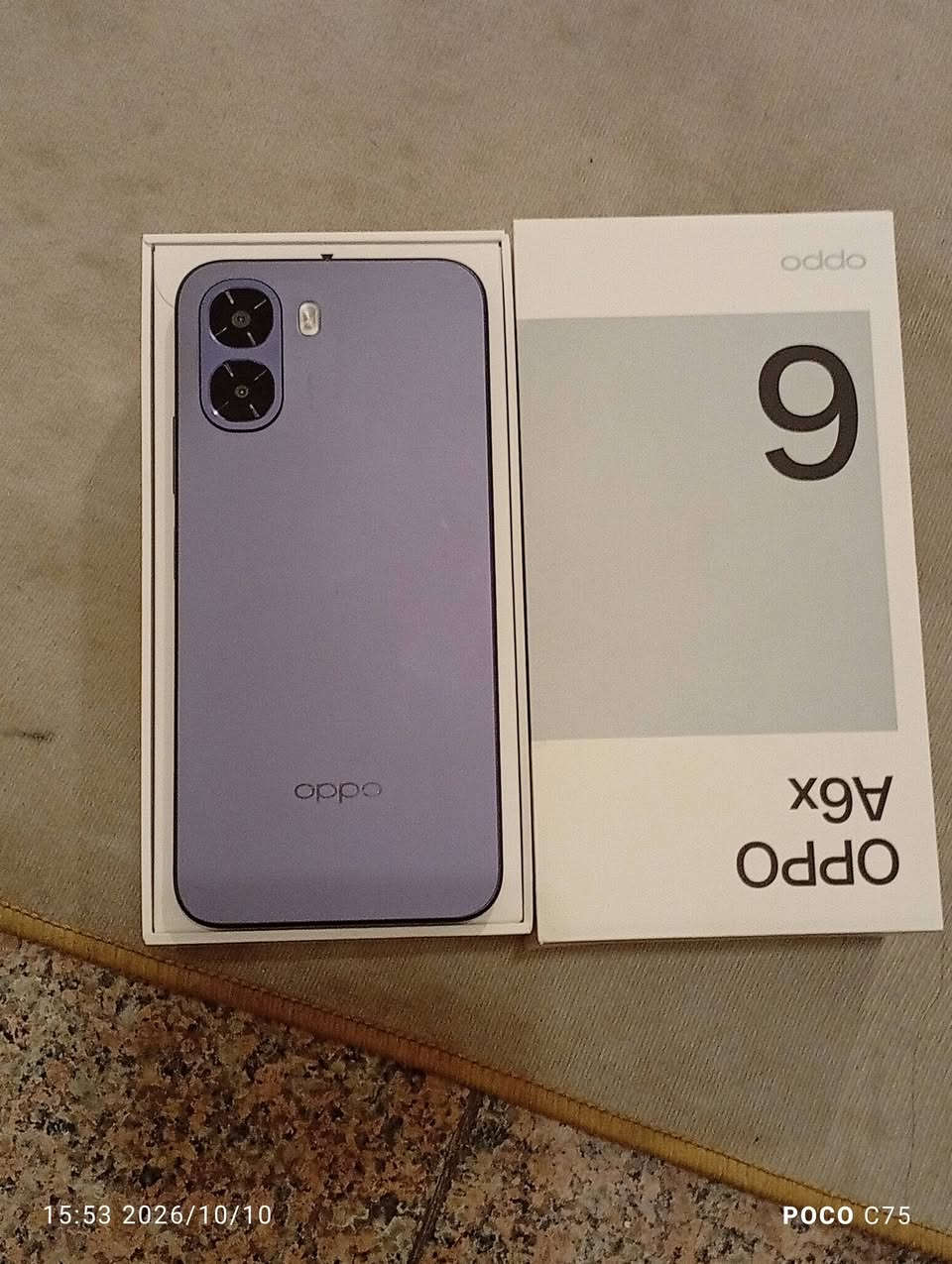 اوبو A6x • بطارية 6500mAh • شاشة 6.75 120Hz