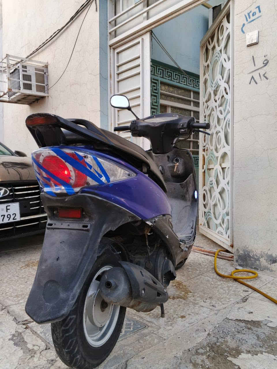 دراجه كامكو
جي فور 

كفرات نظيفه 

سلف شغال

عداد بانزين شغال 

لايتات زنون اشاير 

كلشي شغال  

مكينه مفتوحه 

سعرها ب 420

مكان النجف الاشرف 

رقم الهاتف ***********
