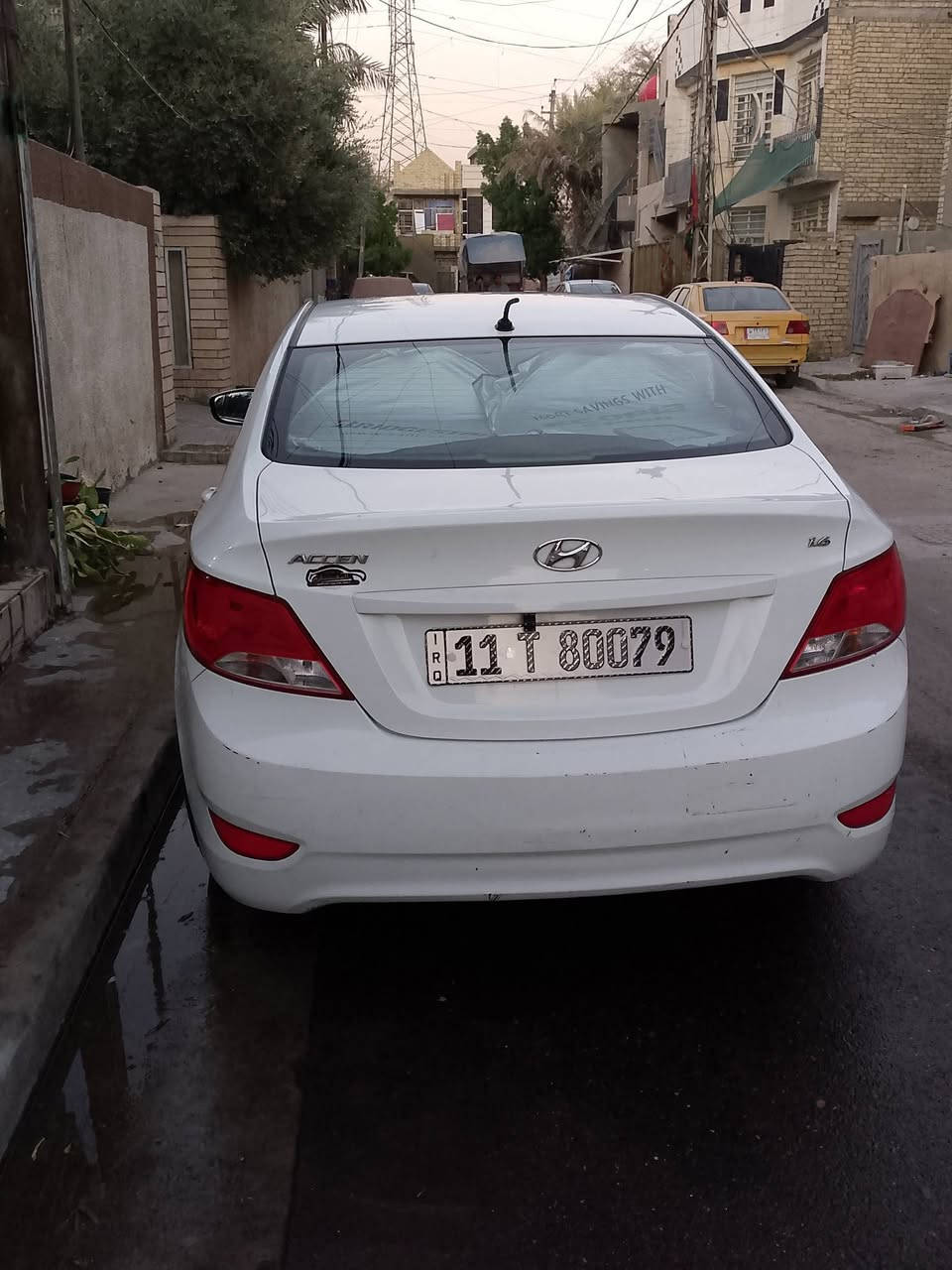 السلام عليكم اكسنت خليجي للبيع مكفولة بيهة شبربل بيبان الخلفي بارد  بسمي بغداد الدورة السعر 1005$  تصال ***********
