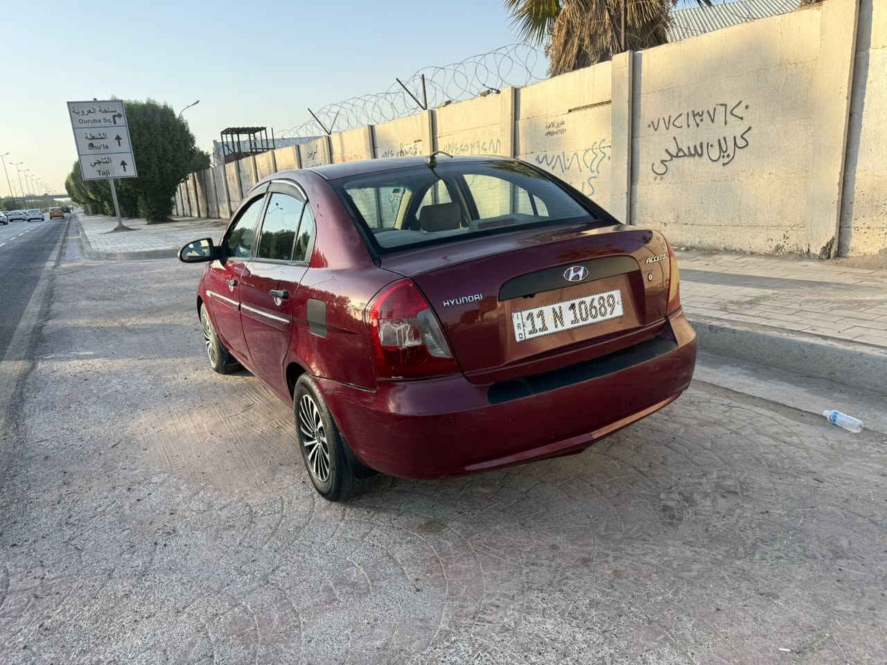 للبيع 
اكسنت 2008 خليجي 
سونار موضح بالصور 
كير محرك تبريد خير من الله 
رقم بغداد دولي تحويل مباشر 
سنوية جديدة 
السعر 78 وبيها مجال 
مكان السيارة بغداد ساحة عدن
للتواصل 
***********
