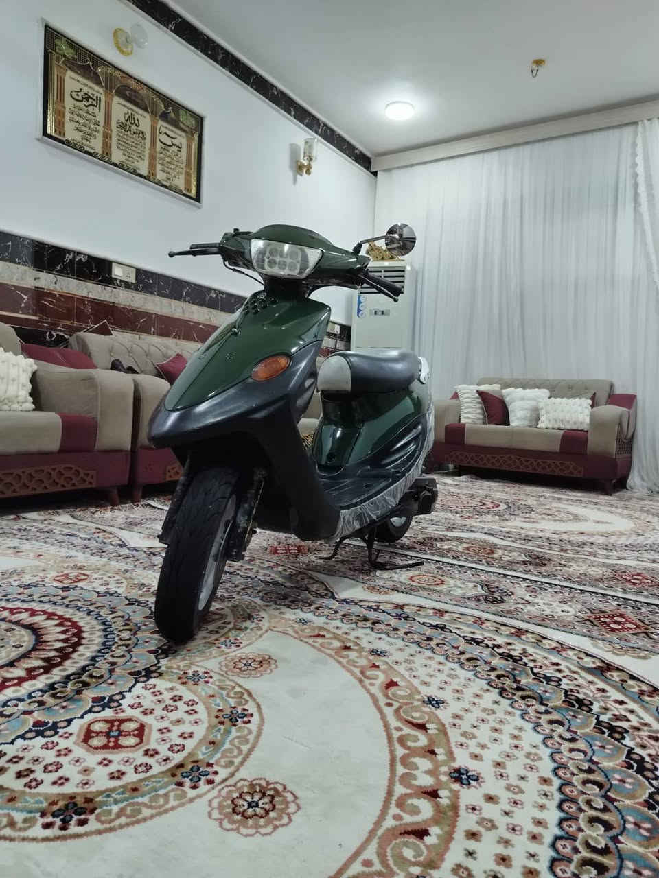 سلام وعليكم دراجه بيجي تسعه ثمانين حجمه مو ستين دراجه ناعمه وما تنسمع مكاني ميسان في المشرح رقمي ***********
