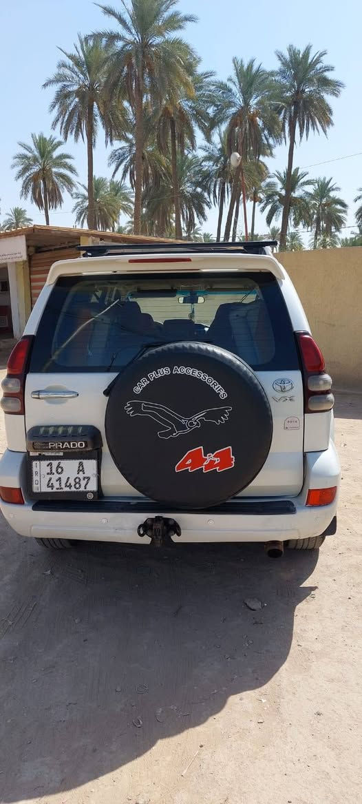 السعر 140 وبيها مجال 
للبيع  تويوتا برادو موديل 2005 
مواصفات VX محرك 6 سلندر كويتية هوك خلفي 
رقم قادسية دولي بأسمي 
تبريد ثلج تبريد 3 قطع 
7 راكب 
شاشة وكامرة وحساس 
بيها شبرين بالصندوك والباقي مكفول 
للأستفسار ***********
