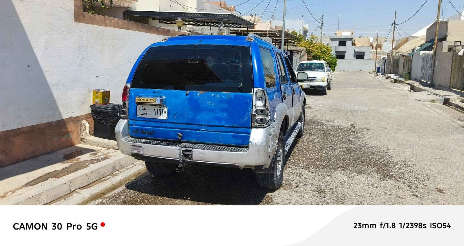 مكلف بل نشر 
للبيع أو مراوس حسب القناعه
النوع: تانِيما

​الكير: شرط

​المحرك: ببيته بخار بسيط

​الصدر: نص عمر

​التايرات: 4 نظاف

​الرقم: أنبار

​السنوية: نافذة لحد 2024

​الحالة: موجودة مكاتبة وأصولها جاهزة

​السعر: 15 (وبيها مجال قليل)

​المكان: تكريت

​للإستفسار والتواصل: الاتصال على الرقم ***********

نص مكتوب في الصور:
- CAMON 30 Pro 5G 23mm f/1.8 1/3401s ISO57
- CAMON 30 Pro 5G 23mm f/1.8 1/2000s ISO53
- CAMON 30 Pro 5G 23mm f/1.8 1/2000s ISO51
- CAMON 30 Pro 5G 23mm f/1.8 1/2398s ISO54
- CAMON 30 Pro 5G 23mm f/1.8 1/2667s ISO51