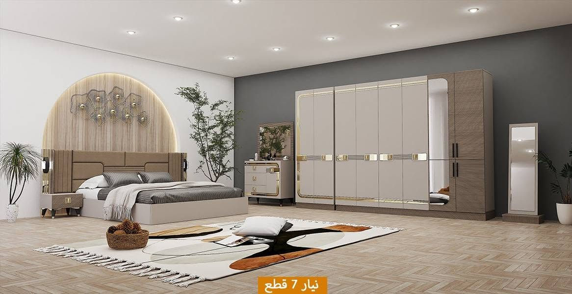 غرفه اخشاب • ٧ قطع • ٥ موديلات