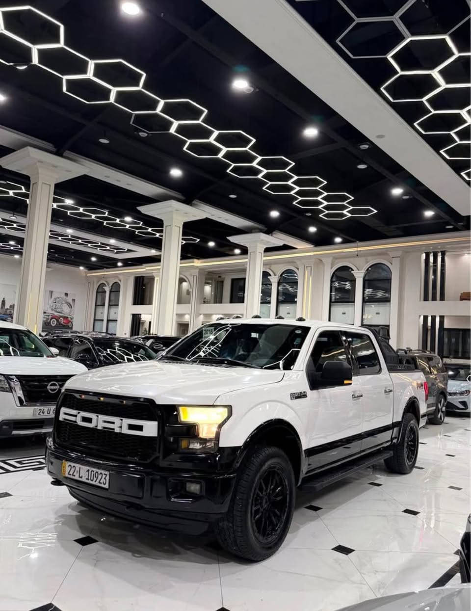 فورد اف  150 لاريات موديل ٢٠١٦ بيها خمس قطع صبغ رقم اربيل تحويل ثاني يوم محرك وكير مكفولات حداديه تعبانه فول مواصفات عدا الفتحه الاريات معروفه مواصفاته محرك ٨ سلندر ٥٠٠٠ السعر ١٦٥ورقه وبيها مجال السياره موجوده بالفلوجه للتواصل *********** بلاد, صلاح الدين
