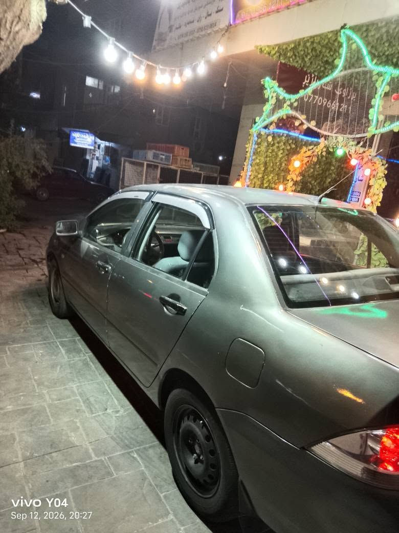 لانسەر باڵقیس 2010 کامل بۆیاخ سەنەوی بەسەر نەچوە گێر و مەکینە هەموو شتێکی بەشەرت شاشە ئایپات لایت زینۆن سەیارەکه زۆر پاک و جوانە پێشی یەک قرچی بچوکی هەیەو تەواو شوێن سلێمانی سعری56کەڵاو معامەلەیەکی برایانە 
*********** السليمانية, العراق
