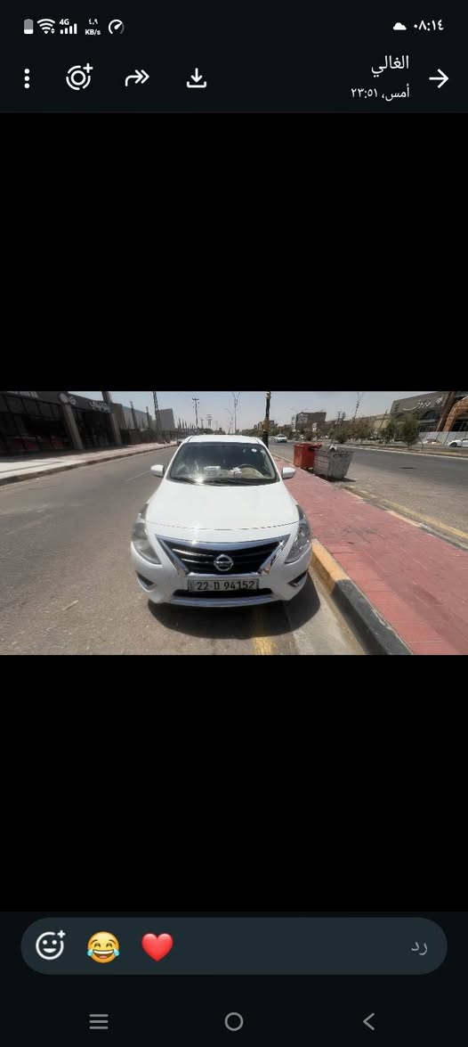 نسيان صني 2024 ماشيه 80الف بيها شبر بارد بالباب الي ورا السايق 
للاستفسار *********** النجف, العراق
