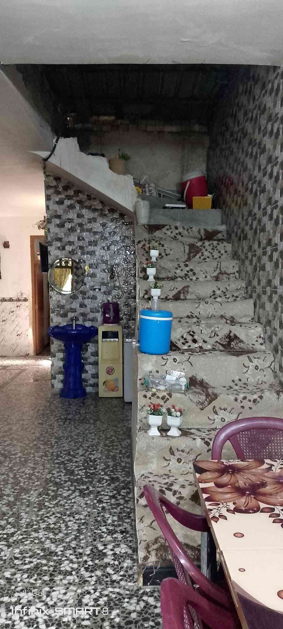 سلام عليكم بيت للبيع عنوان العبيدي الرئاسه 300 متر تواليت ستقبال صاله على كبر البيت غرفتين نوم. @حمامات اثنين داخل البيت مشمول بالتطويب بيت واقع حال ***********

نص مكتوب في الصور:
- أدخل النص
- Infinix SMART 8
- Infinix SMART8
- أدخل النص Infinix SMART8
- أدخل النص Infinix SMART 8
