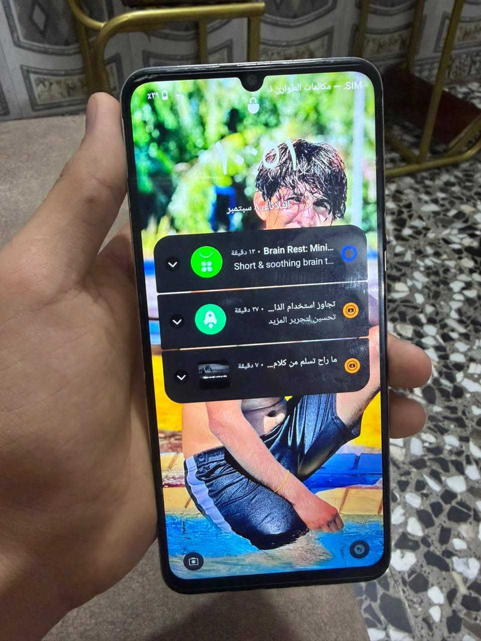 السلام عليكم جهاز realmo C53 البيع جديد مبدل شاشه أصليه  كفاله سعره 120 وبي مجال مكاني بغداد البياع الشرطة الخامسه سويب الهاتف *********** وبي واتساب
