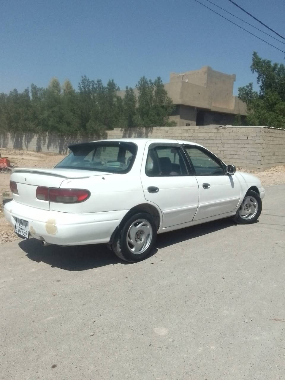 كيا سيفيا للبيع... 
موديل 95 
سنويه جديده لل28
صار 15 يوم من بدلتلها الرقم الجديد 
گير مكينه كفاله 
سياره خير من الله 

📌 مكان السياره ديالى قضاء مندلي 

للستفسار /***********
***********
