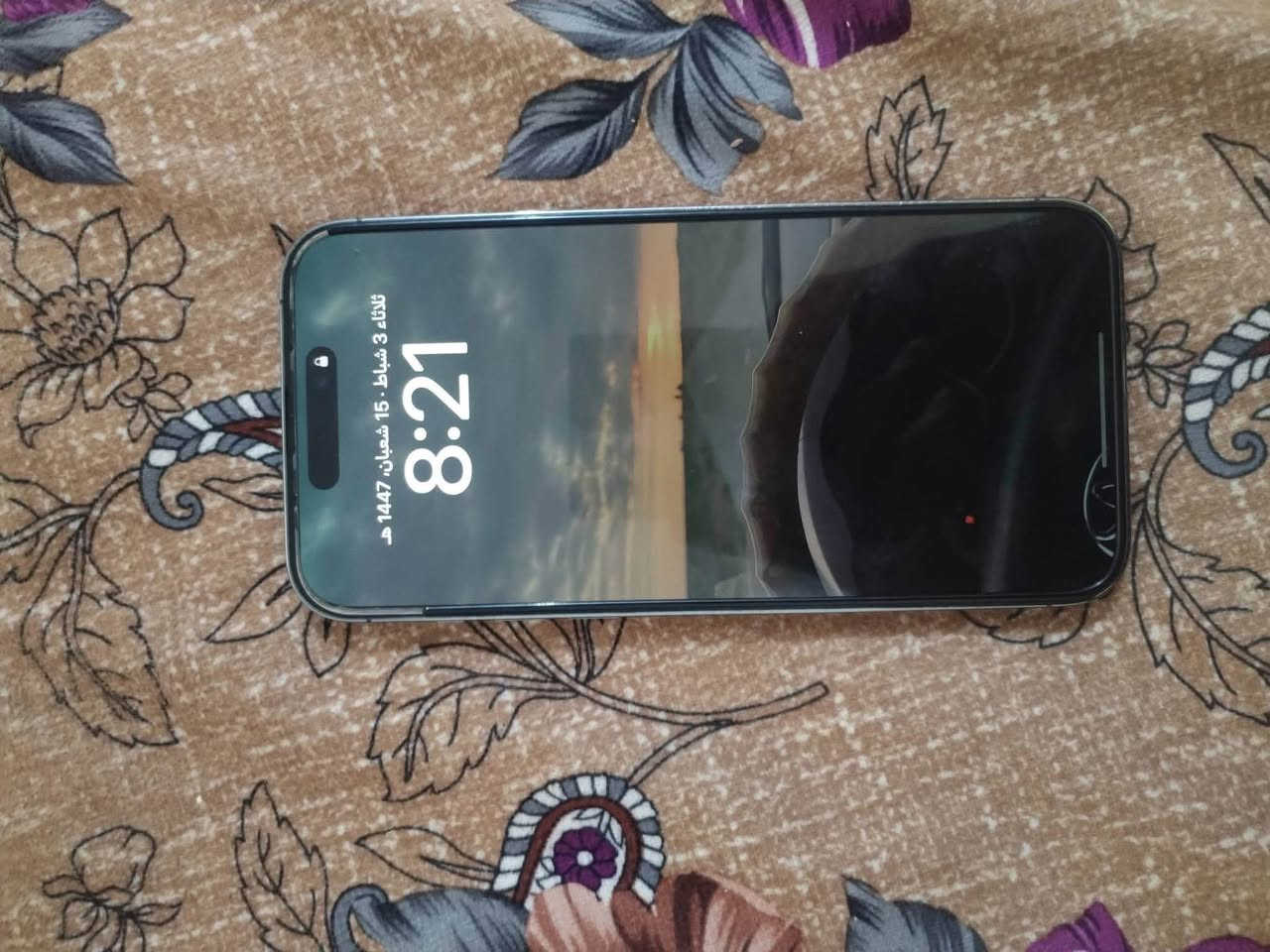 السلام عليكم
للبيع آيفون 14برو ماكس ابلادي  كله شركه 

بطاريه 81 شرط مامبدل بي شي
***********
