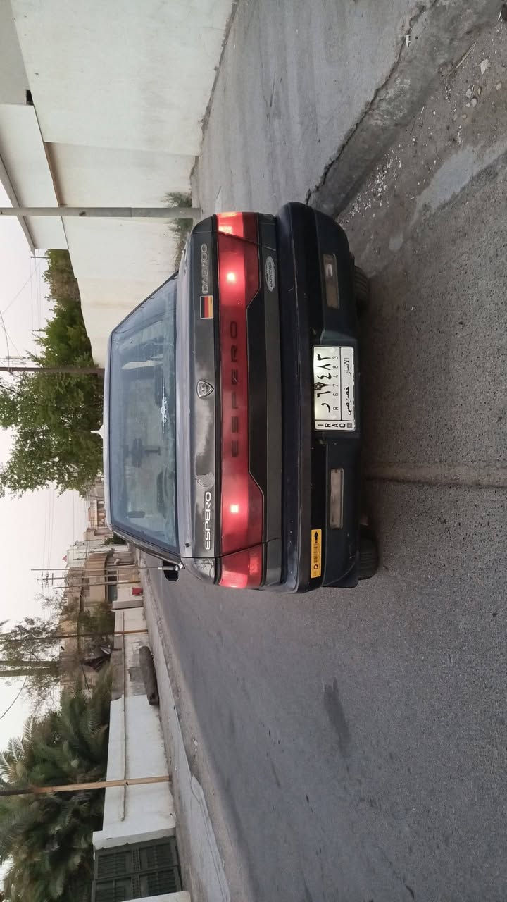 السلام عليكوم اسبرو موديل/95/ جاهزه كير ومكينه وكهربائيات وصدر وتايرات كله جاهز رقم انبار مشروع وطني ثاني يوم تحويل السعر ١٨ بدون عمله مكاني لفلوجه ممتواجد ع فيس رقمي***********
