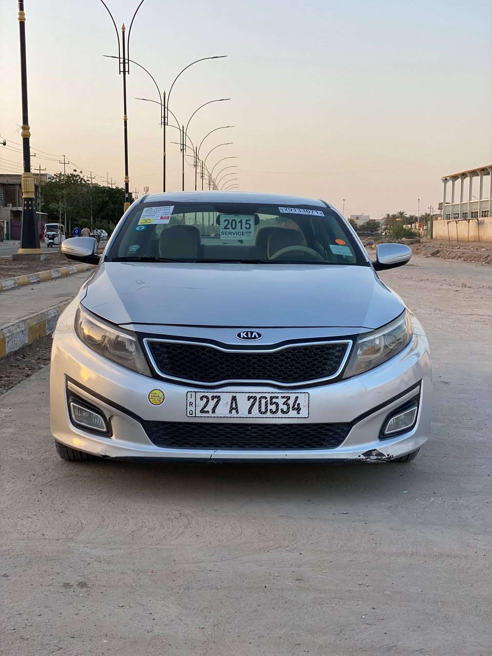 السلام عليكم كيا اوبتما بإسمي موديل 15 Ex
ضررها تبديل بنيد ورشة صبغ تجميل بالابواب الجهة اليسرى فقط بدون اي دواخل مكينة 2400 وكير مكفولات 
تبريد ثلج بصمة تشغيل وبصمة ابواب ويل 17 سيارة جاهزة مابيها نقص سنوية ورقم جديد 
السعر 110 
مكاني ذي قار / الغراف 
للاستفسار ***********

