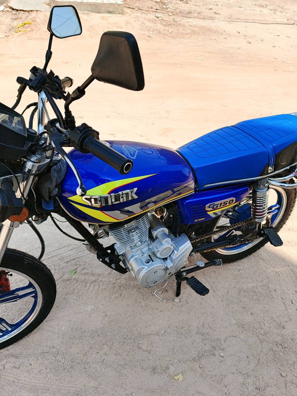 للبيع دراجة سونلينك ناما برو (SUNLINK NAMA PRO) 🏍️ 🔹 الموديل: 2022
🔹 الدراجه ما مفتوحه
🔹 رقم إنكليزي
🔹 بيها سنوية ومكاتبة
🔹 الدراجة نظيفة وجاهزة للاستخدام
🔹 اللون: أزرق
💰 السعر: 1200
📍 المكان: النجف الأشرف
📞 للتفاصيل والتواصل: راسلني خاص
 والدراجة على الطبيعة تبين أكثر