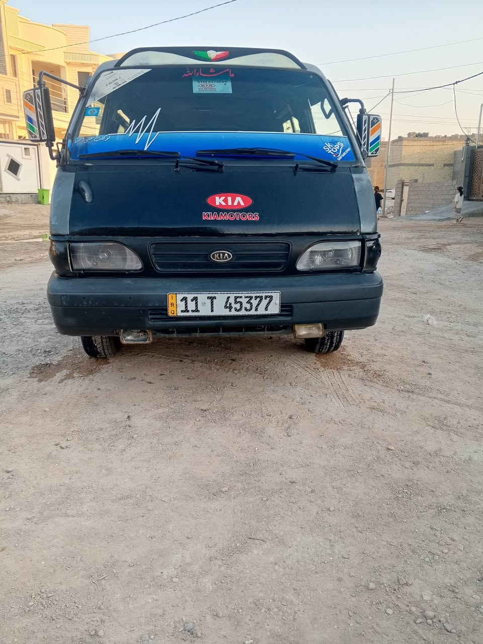 السلام عليكم كيه بستا موديل 94رقم بغداد انكليزي  هزه جديده سياره بلاديه كير محرك اكسل شواصي مكفوله تخم تاير كله جديد السعر 36 وبيه مجال *********** العنوان الفلوجة
