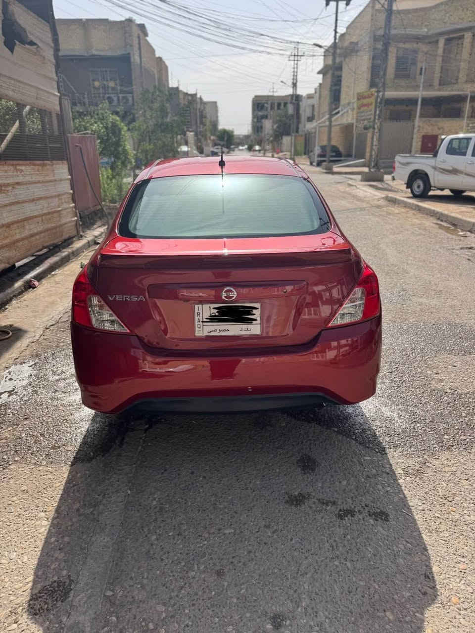 سيارة  ڤيرسا 2019 أمريكي بيهه بابين واحد مبدل وثاني مصبوغ رقم بغداد معوقين ومخلصة يعني تتحول  مباشر 
ألسعر 95$ 
***********

نص مكتوب في الصور:
- BidFax.info