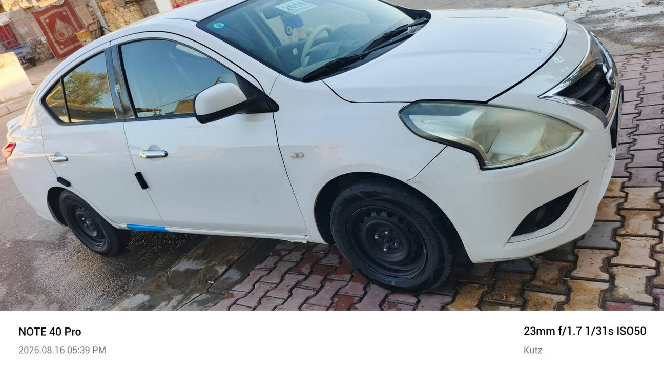 للبيع او المراوس نيسان سني ٢٠١٨ واسط هندي بليته زركه  مكفوله ما عدا باب خلفي مصبوغ كير مكينه تبريد مكفول ماشيه ١١٥ حقيقي برغي ما مفتوح بيه كله بلاد 
صدر ٩٠٪
مكاني واسط 
السعر ٩٠ وبيه مجال بسيط 
***********
