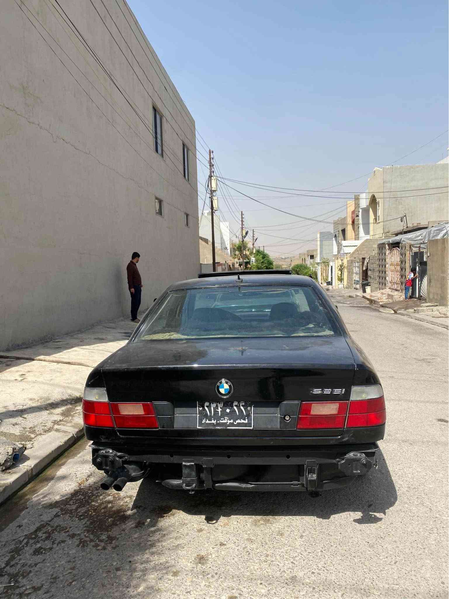 سياره بيئم مه كينه 525گيرتوماتيك ئارم بلاستك هه ولير موديل 1992 فوله گيرو مه كينو ئارمي به شرت سياري ماله وه يه توزي ده سكاري ده ويت بو ته عمير 
سعري 25 وه وه قه 
***********فايبر واستاب 
*********** أربيل, العراق
